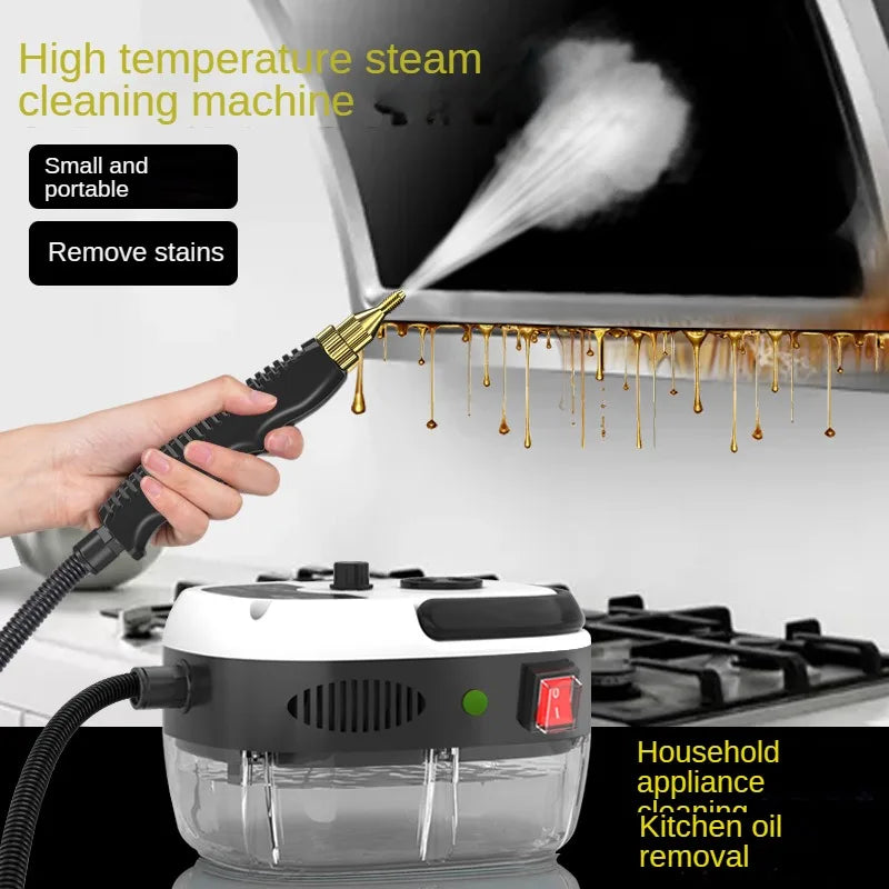 Tragbarer Hochdruck-Dampfreiniger 2500W – Multifunktionaler Küchen- & Haushaltsreiniger