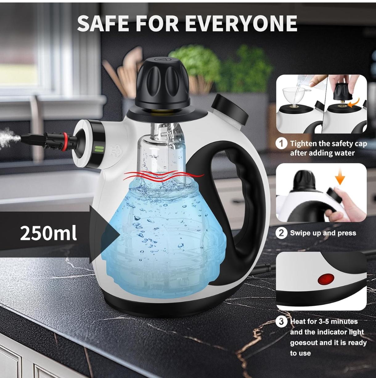 NordSteam Pro™ – Kraftvoller Dampfreiniger